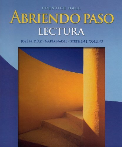 Abriendo Paso: Lectura by Jos? M. D?az (2007-05-03)