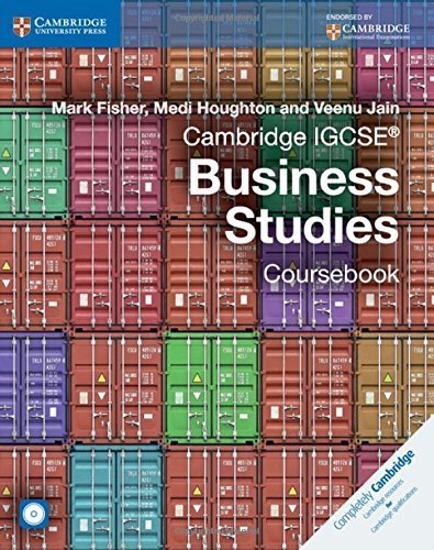 Cambridge IGCSE? Business Studies Coursebook with CD-ROM (Cambridge International IGCSE) by Mark Fisher (2014-06-23)