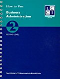 How to Pass Business Administration: Second Level by Jane Pegram (1999-09-03)
