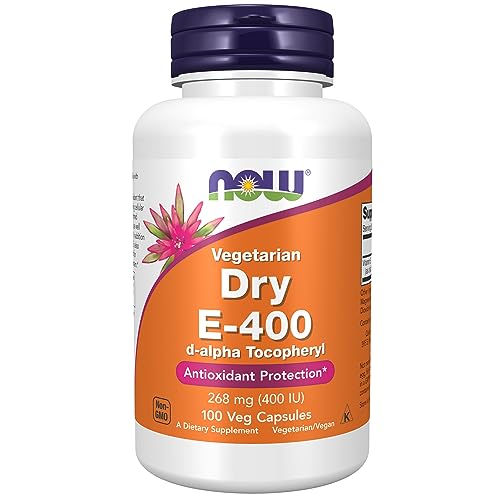 Now Foods Dry E-400, Veg-Capsules, 100-Count