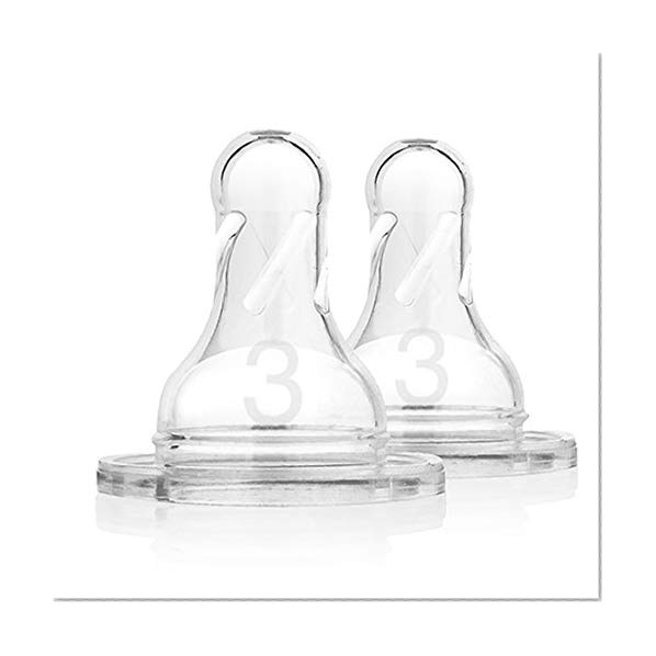 Dr. Brown'sOptions – Tétine à base étroite +6 meses transparent