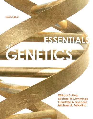 Essentials of Genetics (8th Edition) by William S. Klug (2012-10-22)