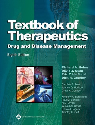 Textbook of Therapeutics: Drug and Disease Management (Helms, Textbook of Therapeutics) (2006-04-26)