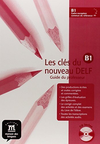 Les cles du nouveau DELF B1 Profesor + CD (French Edition) by Emmanuel Godard (2006-06-12)