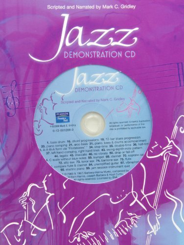 Jazz Demonstration Disc for Jazz Styles: History and Analysis by Mark C. Gridley (2008-02-24)