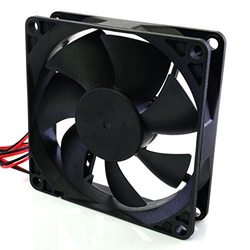 Maker Girl USA DC Case Fan Brushless 80mm x 80mm x 20mm 12V Quiet Output 8020