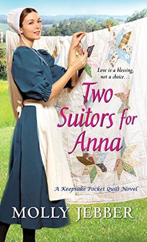 Book Cover Two Suitors for Anna (A Keepsake Pocket Quilt Novel Book 3)