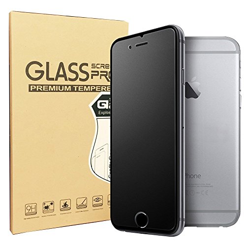 Sonto iPhone 6 6s Matte Tempered Glass Screen Protector Anti-Fingerprint/Anti-Glare/Ultra thin/Touch Smooth (iPhone 6/6s)