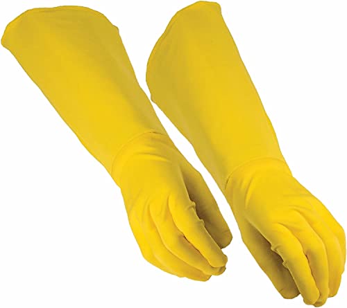 Rubie's Adult Forum Hero Costume Gauntlets, Yellow, Standard
