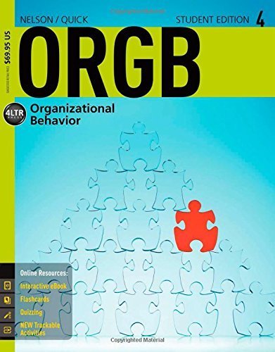 ORGB4 (with CourseMate Printed Access Card) (New, Engaging Titles from 4LTR Press) by Debra L. Nelson (2014-03-10)
