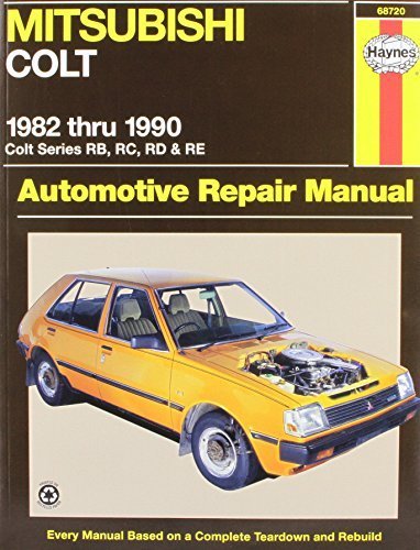 Mitsubishi Colt Australian Automotive Repair Manual: 1982 to 1990 (Haynes Automotive Repair Manuals) by Marc M. Scribner (2000-08-24)