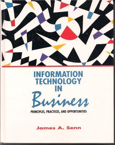 Information Technology in Business by James A. Senn (1994-08-05)