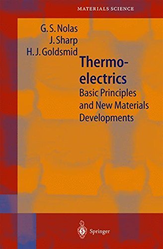 Thermoelectrics: Basic Principles and New Materials Developments by G.S. Nolas (2001-08-09)