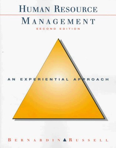 Human Resource Management: An Experiential Approach by H. John Bernardin (1997-12-01)