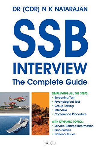 SSB Interview: The Complete Guide by Dr. N. K. Natarajan (2015-04-08)
