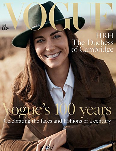 Vogue UK Magazine (June, 2016) HRH The Duchess of Cambridge Kate Middleton Cover