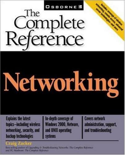 Networking: The Complete Reference by Craig Zacker (2001-09-26)