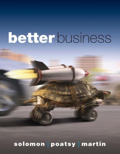 Better Business by Michael R. Solomon (2009-08-27)