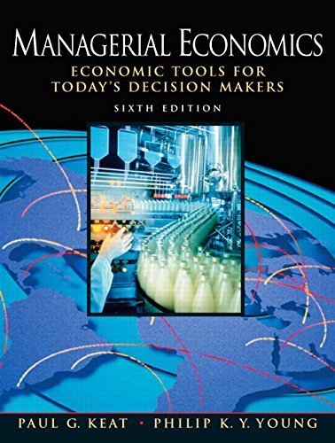 Managerial Economics (6th Edition) by Paul Keat (2008-10-16)