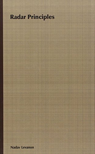 Radar Principles by Nadav Levanon (1988-01-01)