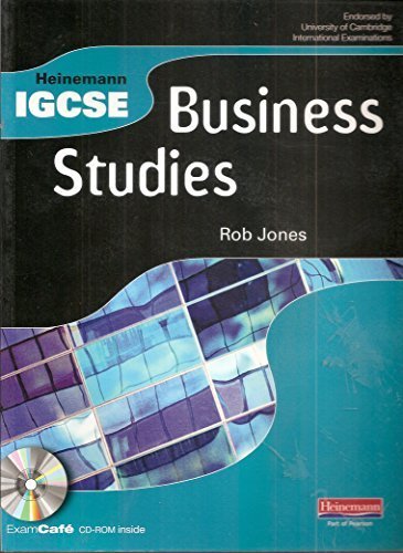 Heinemann IGCSE Business Studies Student Book with Exam Cafe CD by Rob Jones (2010-10-11)