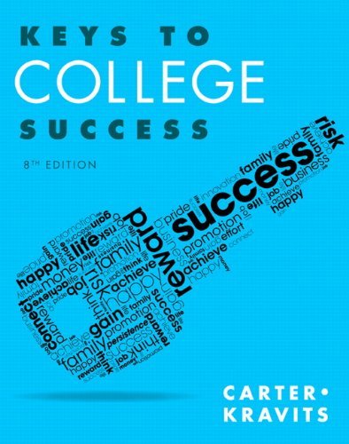 Keys to College Success (8th Edition) (Keys Franchise) by Carol J. Carter (2014-01-12)