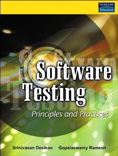 Software Testing: Principles and Practices by Srinivasan Desikan (2007-01-22)