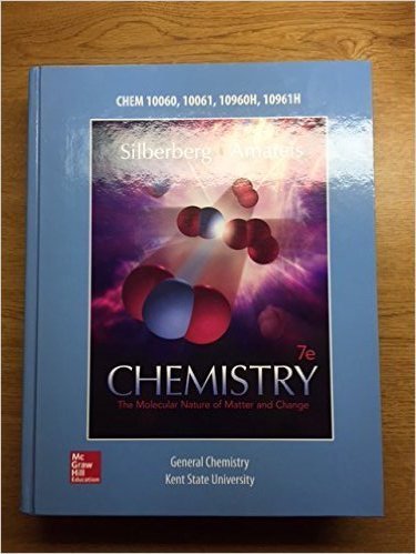 Chemistry: The Molecular Nature of Matter and Change 7th Edition (Including Printed Access Code) by Silberberg; Amateis (2014-05-04)