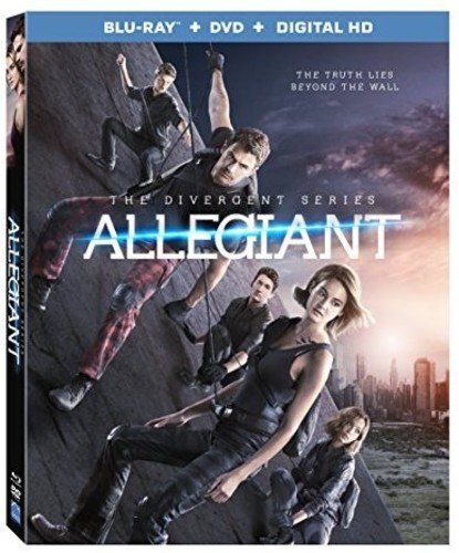 Book Cover The Divergent Series: Allegiant [Blu-ray + DVD + Digital HD]