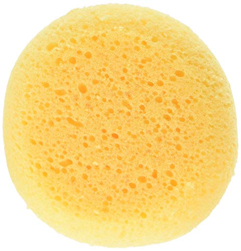 Creative Hobbies 10 Pack of 3-1/2 Inch Round Synthetic Silk Sponges for Painting, Crafts, Ceramics, Household Use & More! Pack of 10 Sponges