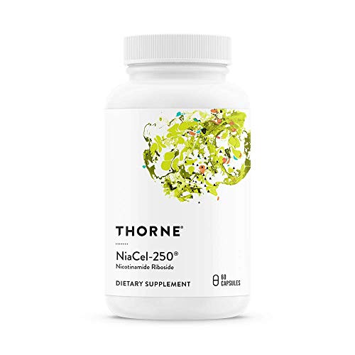 Book Cover Thorne Research - NiaCel-250 - Nicotinamide Riboside Supplement with ChromaDex's Niagen - 60 Capsules