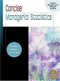 Concise Managerial Statistics (with CD-ROM and InfoTrac) (Available Titles CengageNOW) by Alan H. Kvanli (2005-03-18)