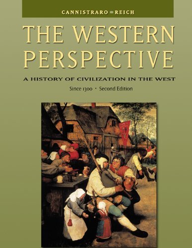 The Western Perspective: A History of Civilization in the West, Alternative Volume: Since 1300 (with InfoTrac) by Philip V. Cannistraro (2003-07-30)