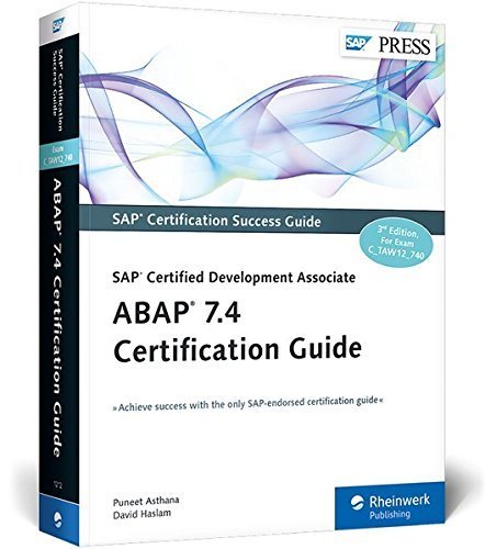 ABAP 7.4 Certification Guide - SAP Certified Development Associate by Puneet Asthana (2015-06-30)