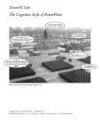 The Cognitive Style of PowerPoint by Edward R. Tufte (2003-07-03)