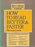 How to Read Better and Faster by Norman Lewis (1978-10-03)