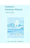 Student Solutions Manual for Beginning Algebra by Margaret L. Lial (2007-05-26)