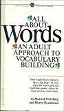 All About Words: An Adult Approach to Vocabulary Building by Maxwell Nurnberg (1968-02-01)