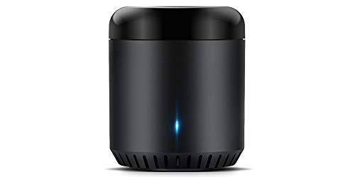Broadlink RM Mini3 Black Bean Universal Remote, WiFi + IR Control Hub for Smart Home, Compatible with Alexa, One for All Infrared Controlled Home Devices TV, STB, Air Condition, DVD