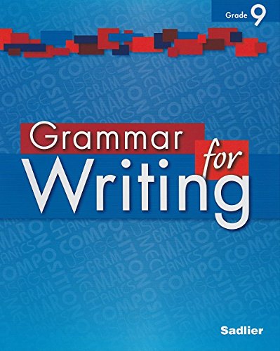 Book Cover Grammar for Writing,  Common Core Enriched Edition, Grade 9