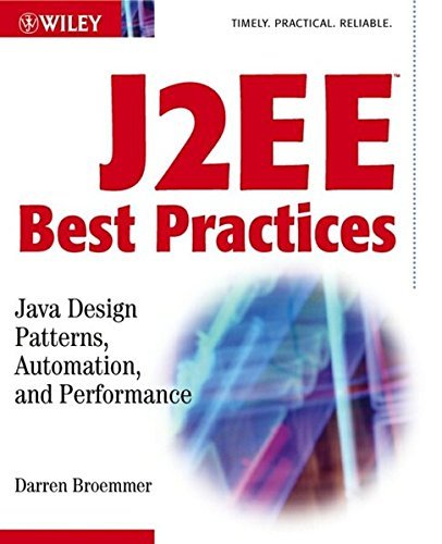 J2EE Best Practices: Java Design Patterns, Automation, and Performance (Wiley Application Development Series) by Darren Broemmer (2002-11-08)