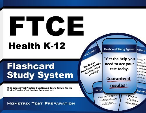 FTCE Health K-12 Flashcard Study System: FTCE Test Practice Questions & Exam Review for the Florida Teacher Certification Examinations (Cards) by FTCE Exam Secrets Test Prep Team (2013-02-14)