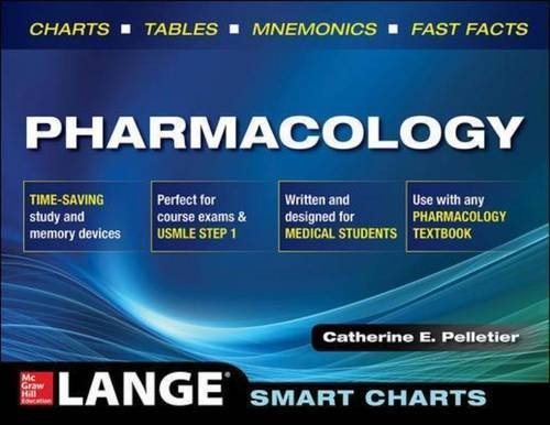 LANGE SMART CHARTS; PHARMACOLOGY 2ND EDITION by Catherine Pelletier (2015-06-30)