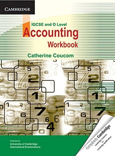 Accounting Workbook IGCSE/O Level by Catherine Coucom (2010-09-20)