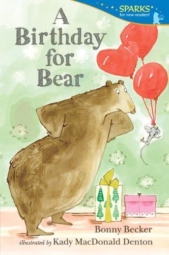 Book Cover A Birthday for Bear: Candlewick Sparks by Bonny Becker (2013-09-24)