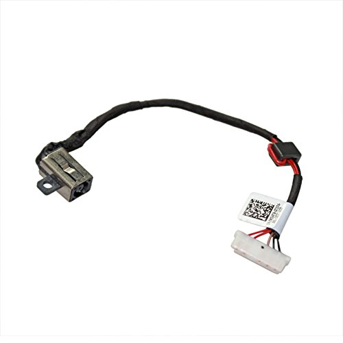 GinTai DC Jack Replacement for Dell Inspiron 15-5000 5551 5552 5555 5557 5558 5559 14-5458 5459 5455 5452 P51F P64G DC30100UD00 Vostro 3458 3558 3559 P65G 3559 17-5000 5755 Cable KD4T9
