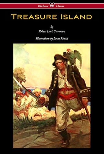 Book Cover Treasure Island (Wisehouse Classics Edition - With Original Illustrations by Louis Rhead)