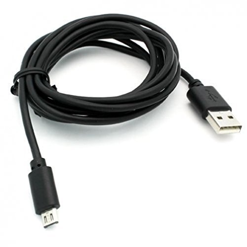 Premium Black 10ft Long USB Cable Charging Power Data Wire for Amazon Kindle, DX, Fire, Fire HD 6, HD 7 8 10 - Fire HD 8.9, HD8, HD10, Kids Edition - Kindle Fire HDX, HDX 7, HDX 8.9