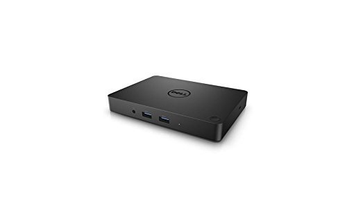 Book Cover Dell WD15 Monitor Dock 4K with 130W Adapter, USB-C, (450-AFGM),Black