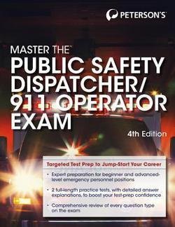 Peterson's: Master the Public Safety Dispatcher/911 Operator Exam (Paperback); 2015 Edition